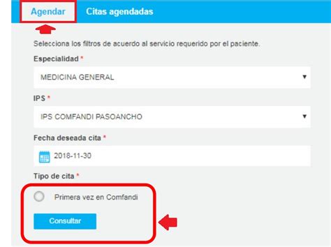 sos comfandi citas|Solicitud de citas médicas